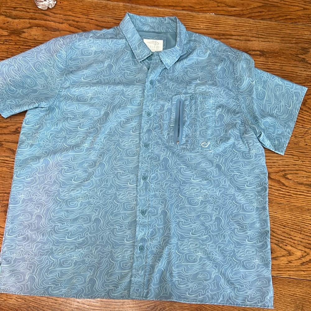 Reel Life XXL sports shirt blue